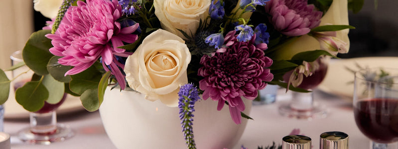 Mother's Day bouquet at brunch