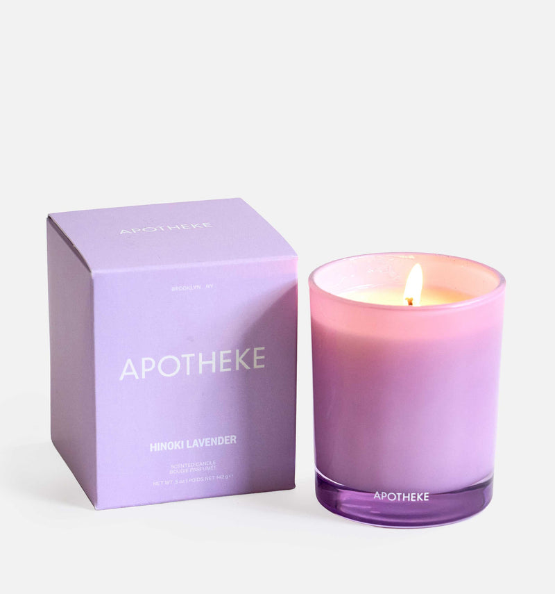 Apotheke Hinoki Lavender Petite Candle