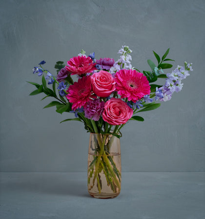 The Bikini with Rose Quartz Vase