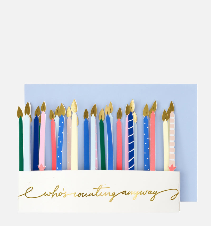 Candle Birthday Card