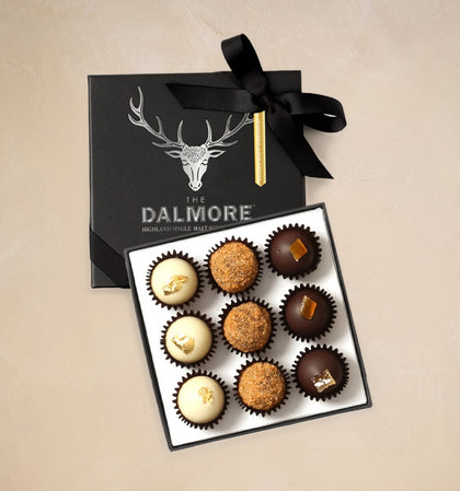 Vosges x The Dalmore™ Scotch-Infused Chocolate Truffles