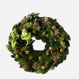 Golden Cedar Wreath