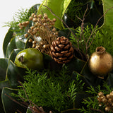 Golden Cedar Wreath
