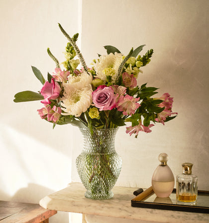 The Lavender Crush with Roseland Vase