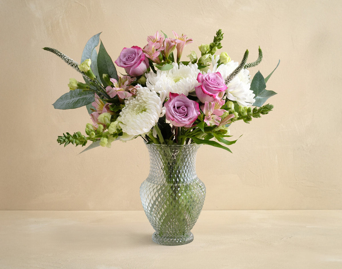 The Lavender Crush with Roseland Vase