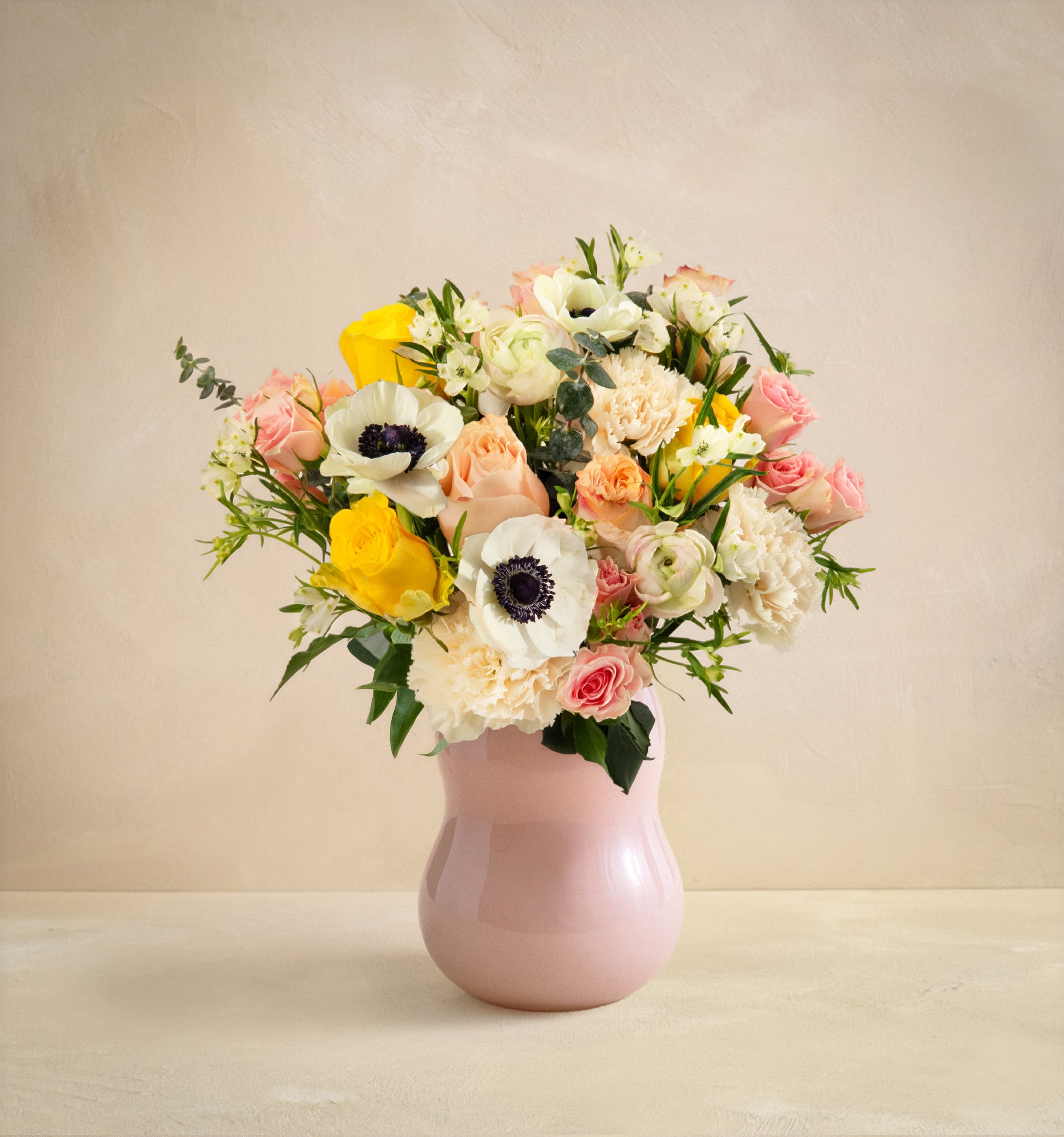 The Pink Lady with Tatum Vase | UrbanStems Flower Delivery