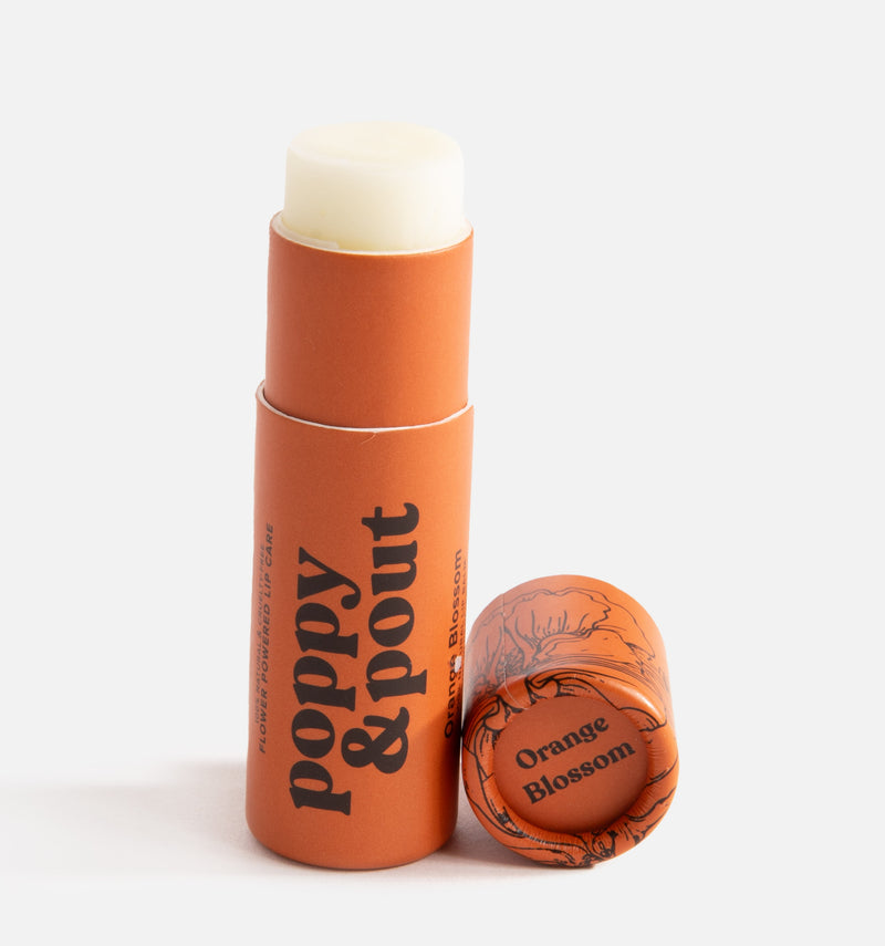 Poppy & Pout Orange Blossom Lip Balm