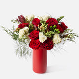 The Roasted Chestnuts with Red Kendall Vase