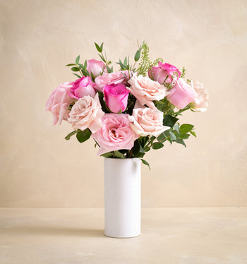 The Mother's Day Roses with Haven Vase
