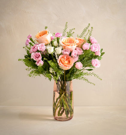 The Spring Fling and Rose Quartz Vase