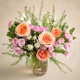 The Spring Fling and Rose Quartz Vase
