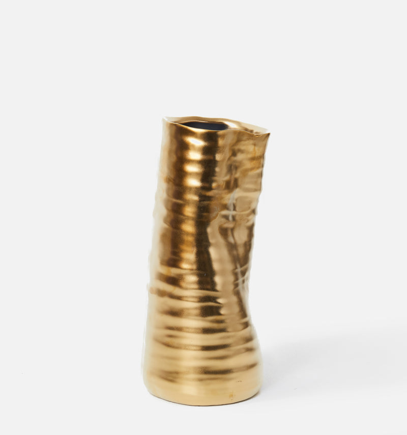 Gold Tegan Vase