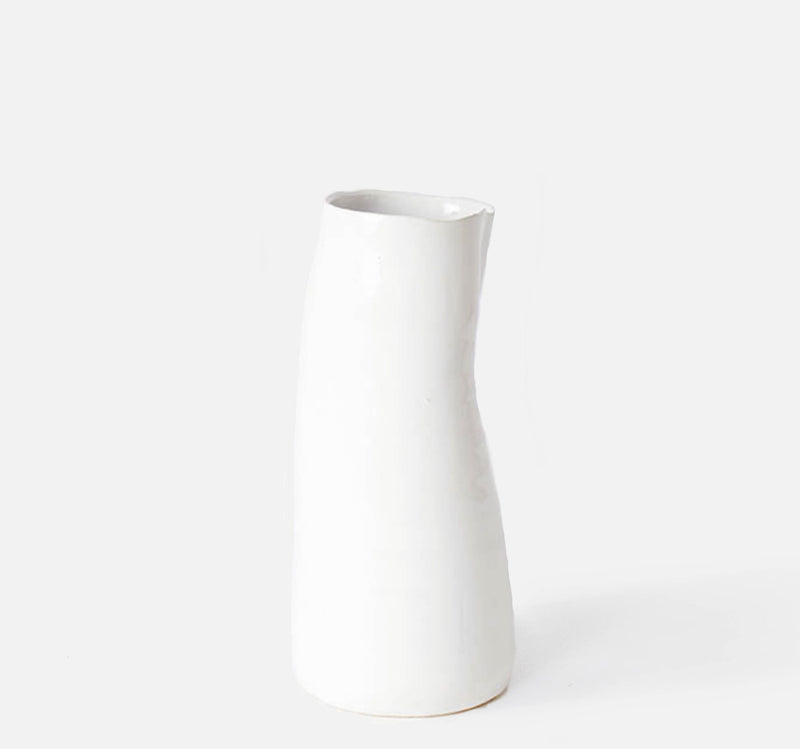 White Tegan Vase