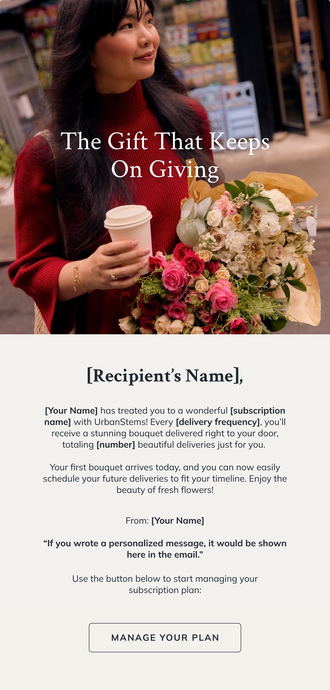 Luxe Subscription UrbanStems Flower Delivery Luxe subscription urbanstems flower delivery